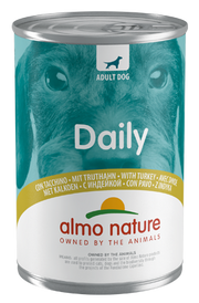 Almo Nature Daily Menù Cibo Umido Tacchino Per Cani Adulti Lattina 400g-2