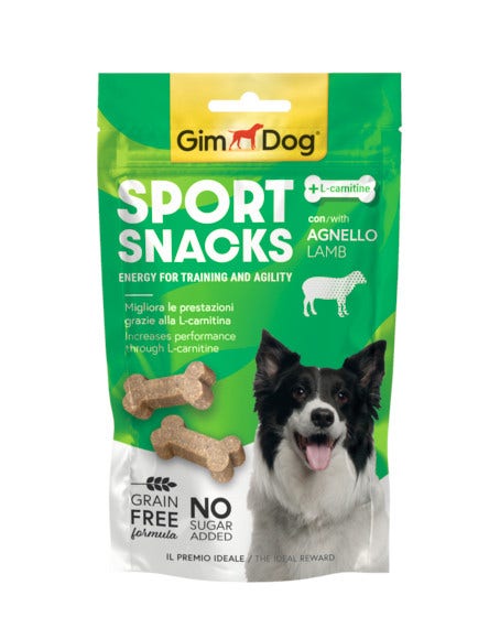 GimDog Sport Snacks Agnello 60g-2