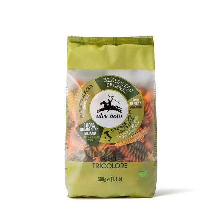 Alce Nero Fusilli Tricolore Biologici 500g-2