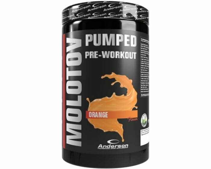 Anderson Molotov Pumped Pre Workout Gusto Arancia 600g-1