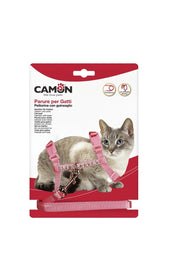 Camon Parure Gatto Pettorina Con Guinzaglio 1 Pezzo-2
