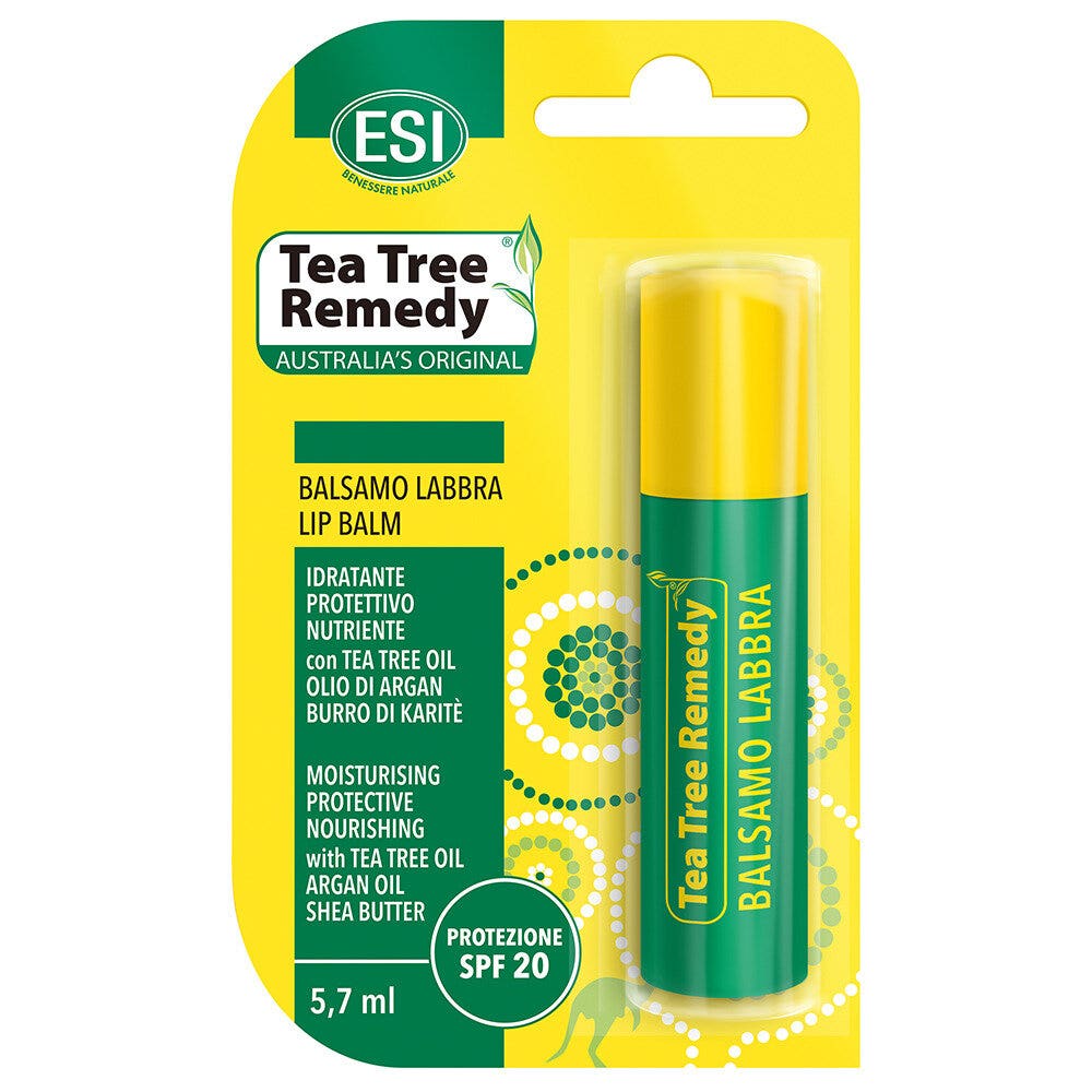 Esi Tea Tree Remedy Balsamo Labbra SPF20-1