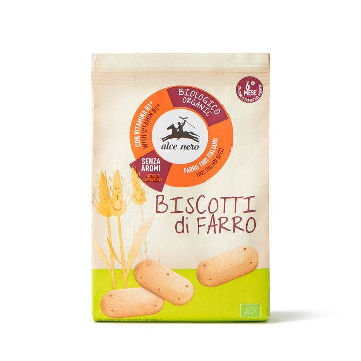 Alce Nero Baby Food Biscotti Farro Bio 250g - 2
