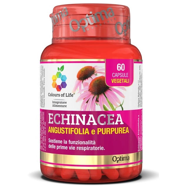 Colours Of Life Echinacea 60 Capsule Vegetali 500mg-2