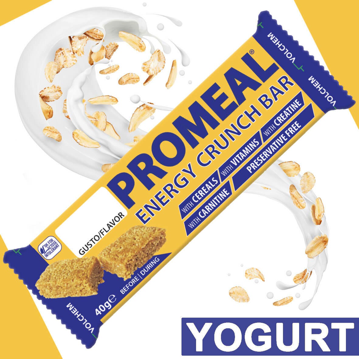 Promeal Energy Crunch Barretta Gusto Yogurt 40g-2