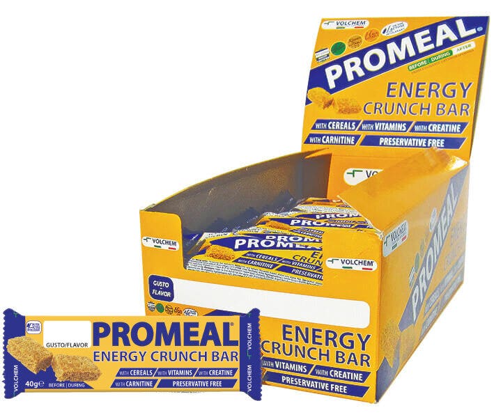 Promeal Energy Crunch Barretta Energetica Non Ricoperta Gusto Yogurt 30 X 40g-1