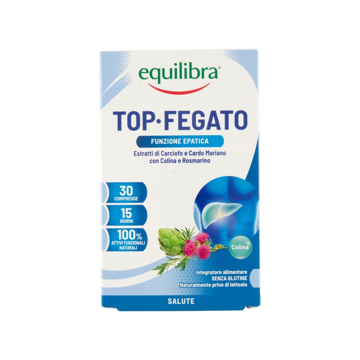 Equilibra Top Fegato Con Aloe 30 Compresse-1