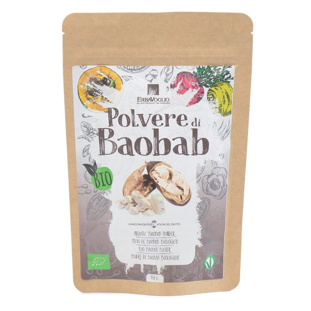 Baobab Polvere Bio 150g-2