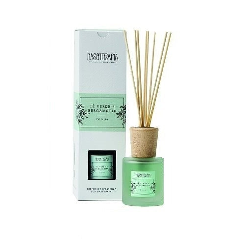 Nasoterapia Diffusore Bastoncini Te' Verde Bergamotto 100ml-2