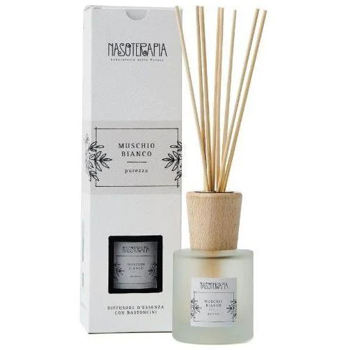 Nasoterapia Ricarica Diffusore Muschio Bianco Bastoncini 250ml-3