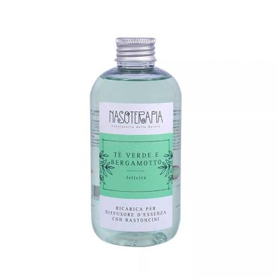 Nasoterapia Ricarica Al Te' Verde Bergamotto Per Diffusore 250ml-3