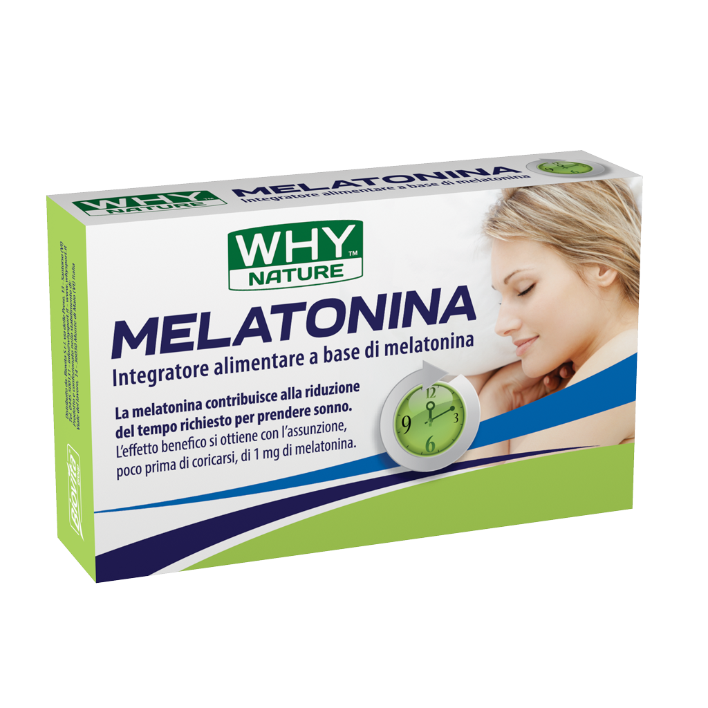 Why Nature Melatonina 80 Compresse-1