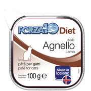 Forza10 Solo Diet Agnello Paté Per Gatti Adulti Vaschetta 100g-2