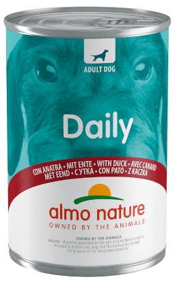 Almo Nature Daily Menù Cibo Umido Anatra Per Cani Adulti Lattina 400g-2