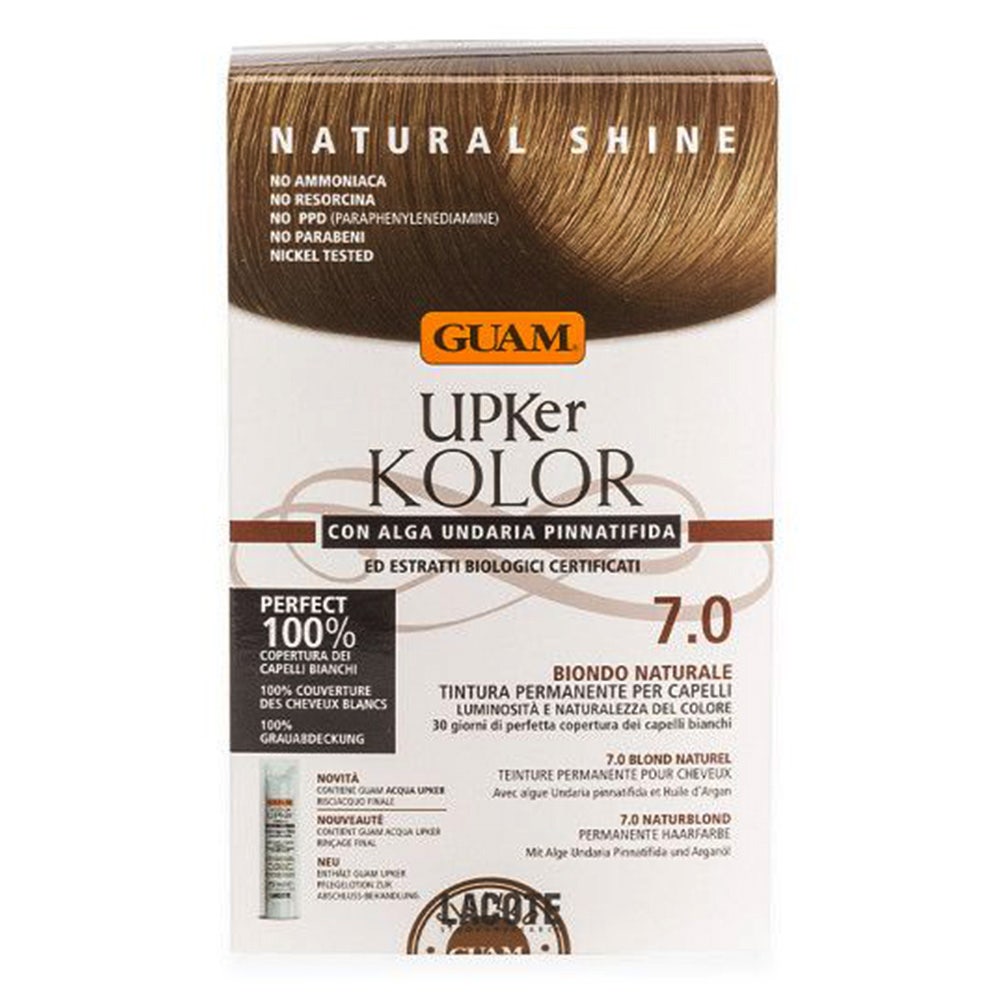 Guam Upker Kolor Tinta Capelli 7,0 Biondo Naturale-1