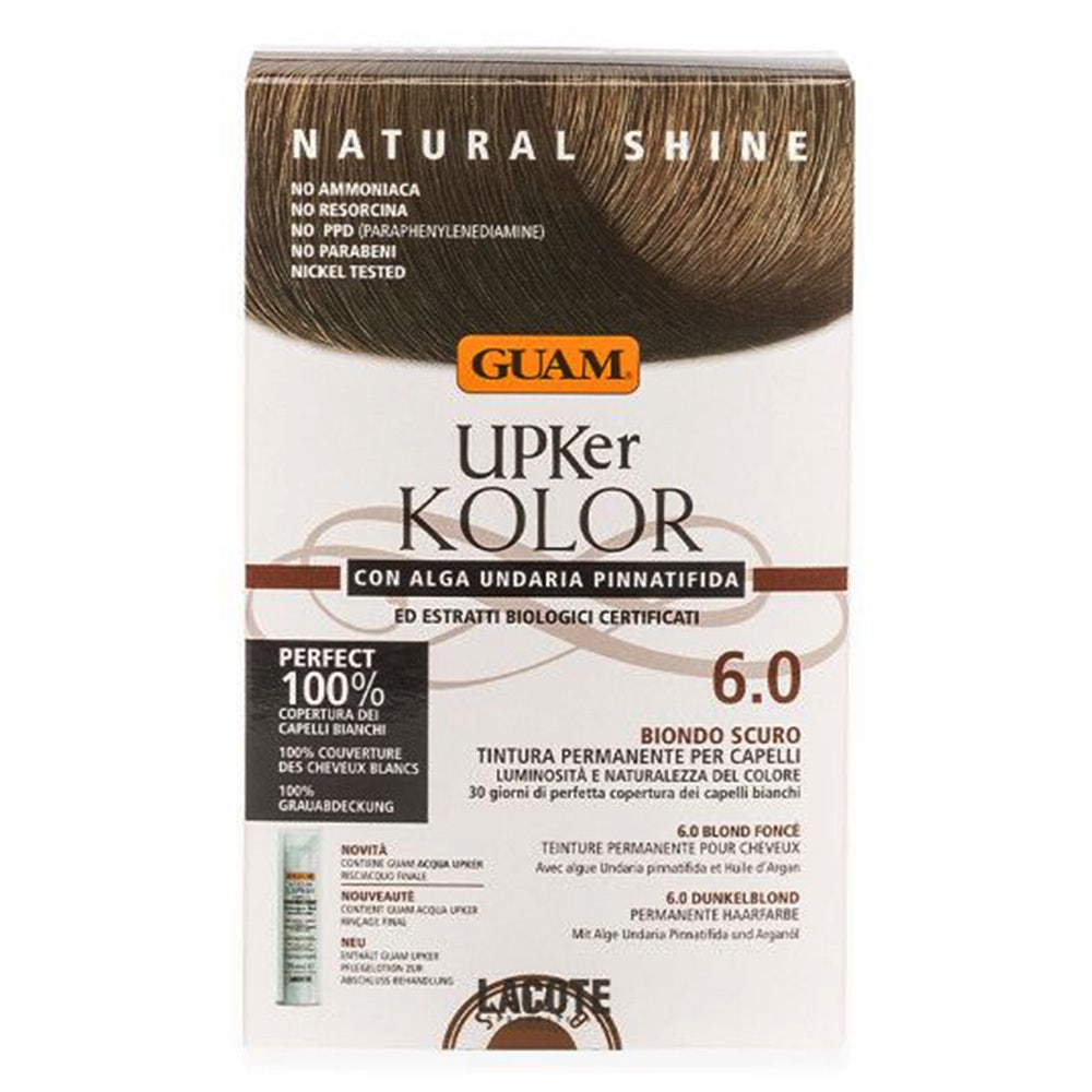 Guam Upker Kolor Tinta Capelli 6,0 Biondo Scuro Intenso-6