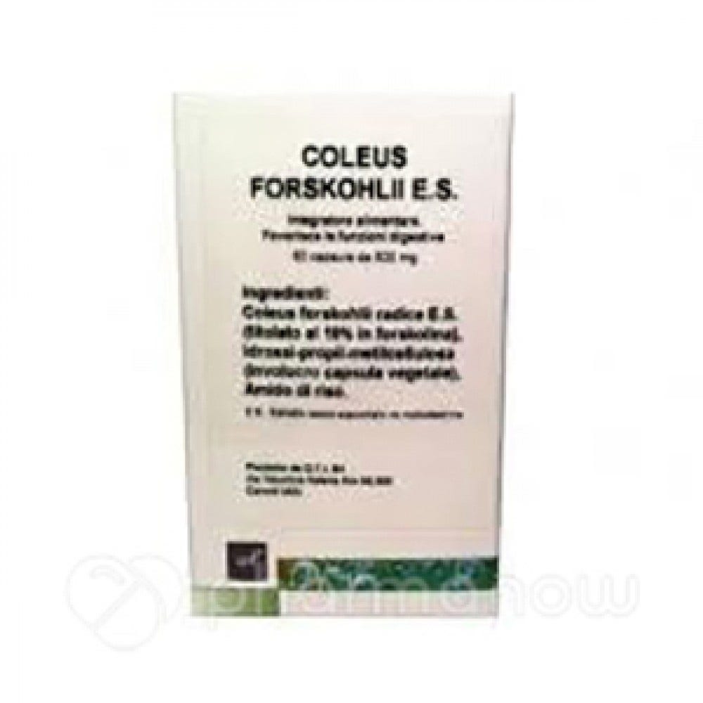 Coleus Forskohlii Estratto Secco 30 Capsule  - 1