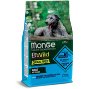 Monge B Wild Grain Free Adult Acciughe Patate Piselli Cibo Secco Per Cani Adulti 2,5 Kg-1