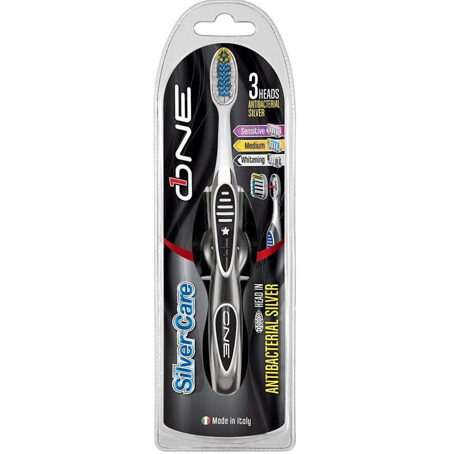Silvercare One 1 Spazzolino +  Testine Di Ricambio-1