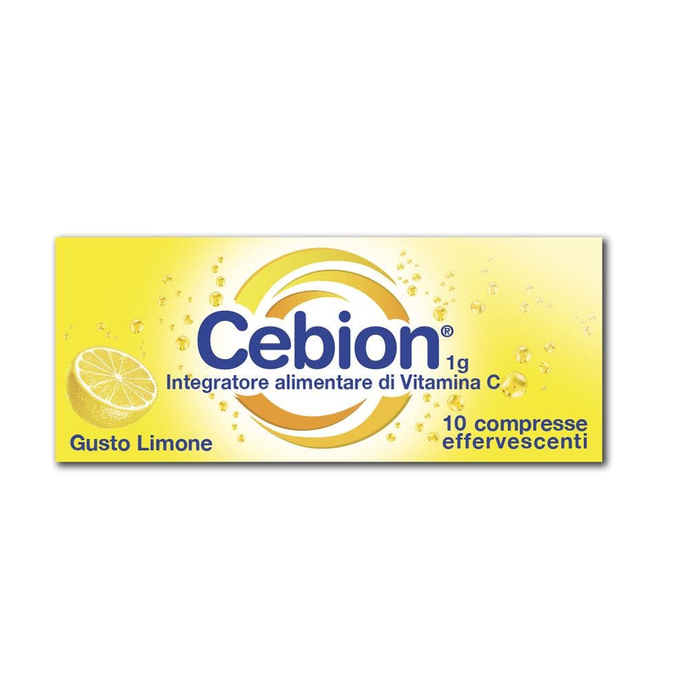 Cebion Effervescente Vitamina C Limone 10 Compresse-5