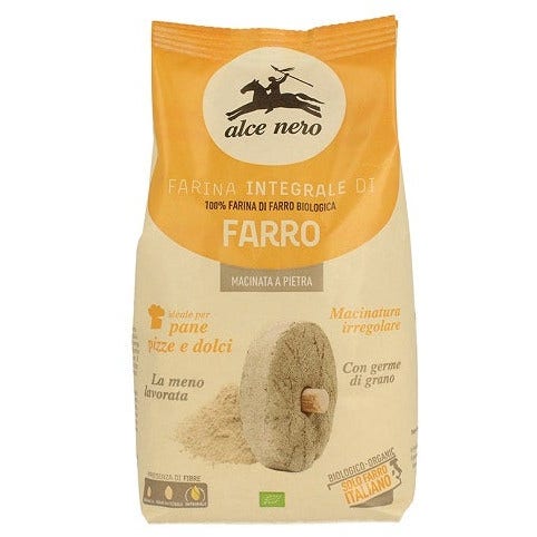 Alce Nero Farina Macinata A Pietra Integrale Bio 500g-2