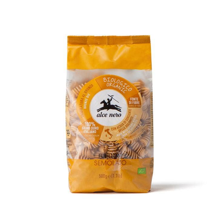 Alce Nero Fusilloni Di Semolato Di Grano Duro Bio 500g-2