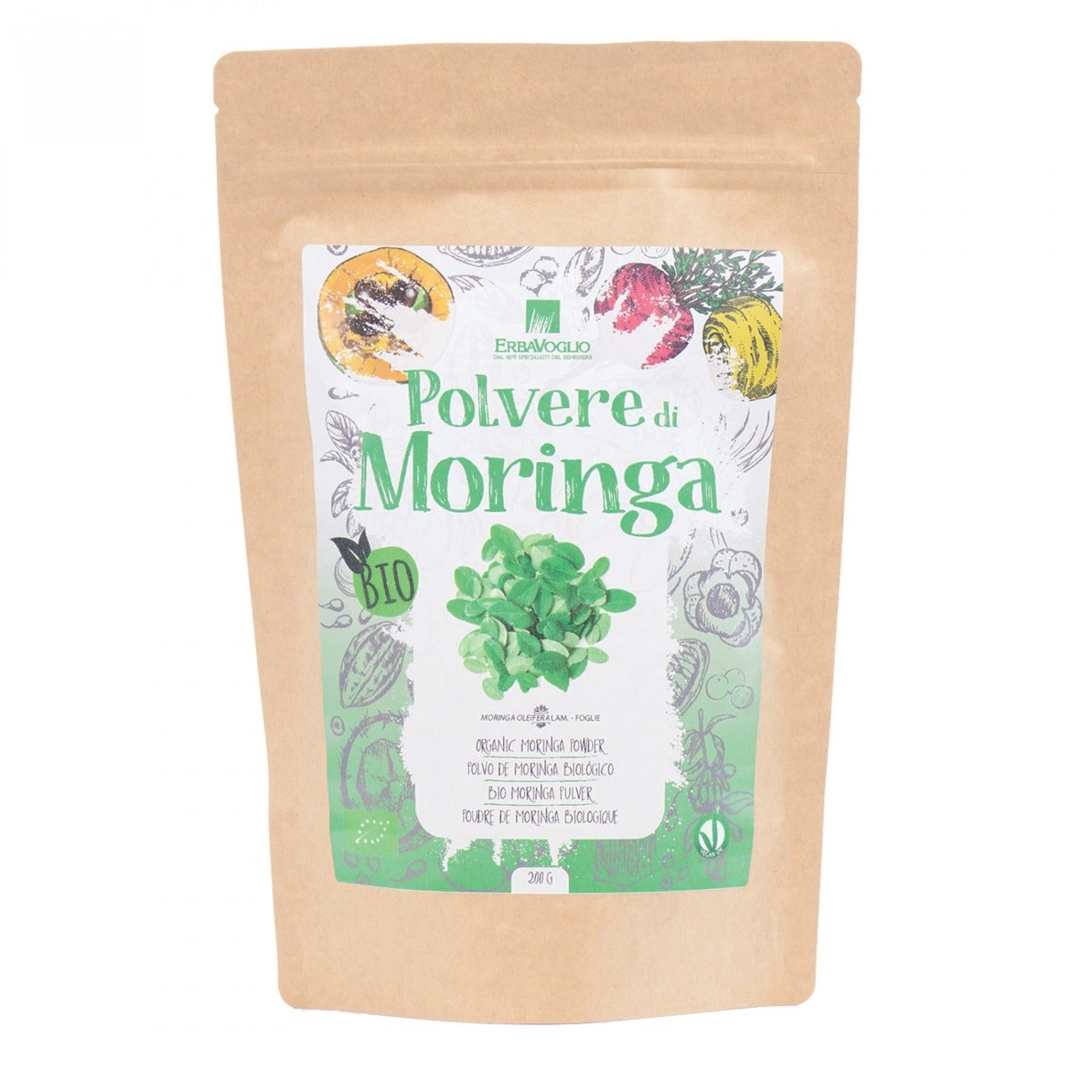 Moringa Polvere Bio 200g-1