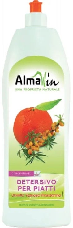 AlmaWin Detersivo Piatti Olivello Spinoso Mandarino 1L-1