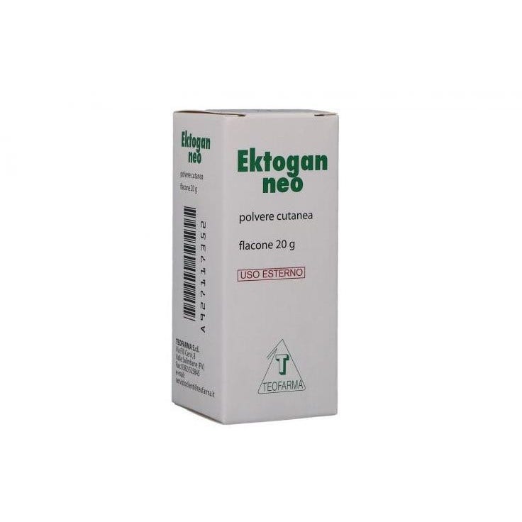 Ektogan Neo Polvere Cutanea Dermoprotettiva Antimicrobica 20g  - 1