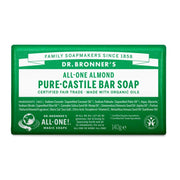 Dr. Bronner's Puro Sapone Solido Bio Mandorla 140g-1