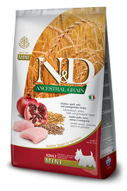 Farmina N&D Ancestral Grain Pollo E Melograno Cani Adulti Taglia Mini Sacco 800g-1