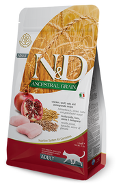 Farmina N&D Ancestral Grain Pollo E Melograno Gatti Adulti Sacco 5kg-2