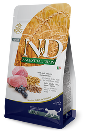 Farmina N&D Ancestral Grain Selection Agnello E Mirtillo Gatti Adulti Sacco 5kg-2
