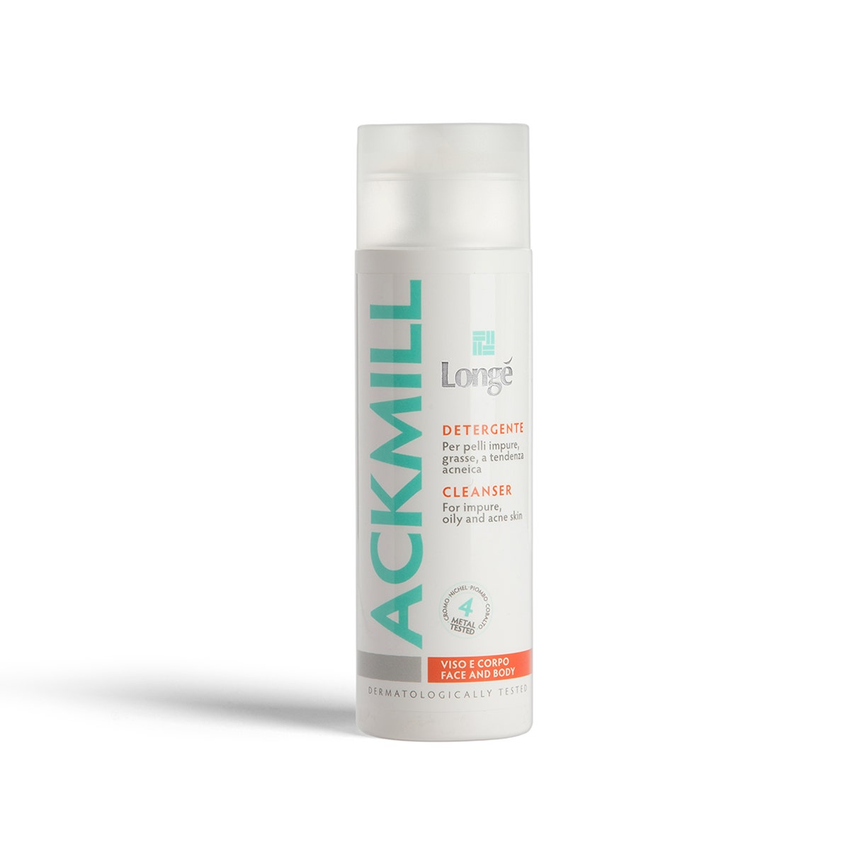 Longè Ackmill Detergente Pelli Impure/Grasse 200ml-1