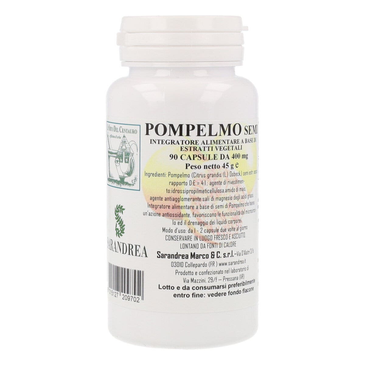 Sarandrea Pomplemo Semi 90 Capsule-1