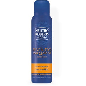 Neutro Roberts Deodorante Spray Uomo Anti Sudore Arancio 150ml-3