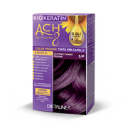 Biokeratin Ach8 Tinta per Capelli Castano Chiaro Prugna 5/P-2
