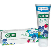 Gum Junior Dentifricio 6+ Anni Gusto Fragola 50ml-4