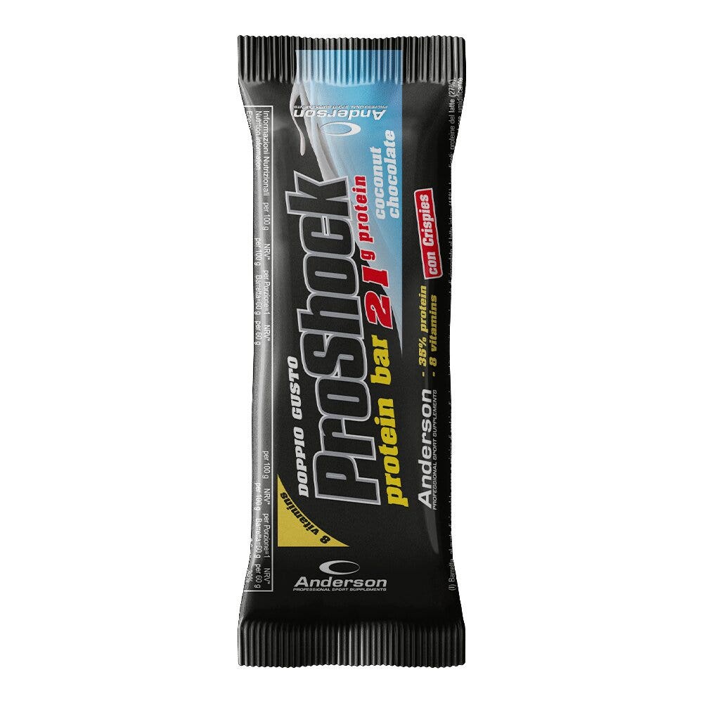 Anderson ProShock Protein Bar Gusto Cioccolato-Cocco 60g-1
