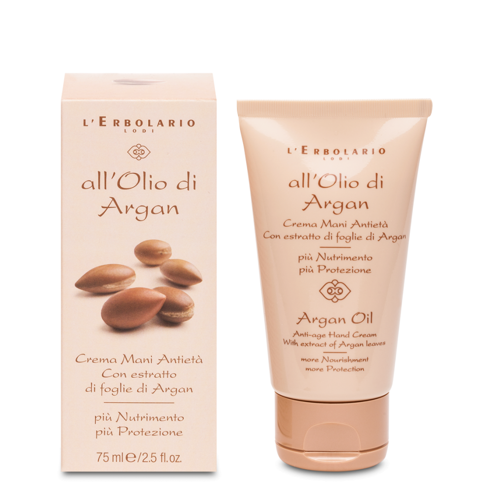 L'Erbolario Crema Mani Antietà All'Olio Di Argan 75ml-2