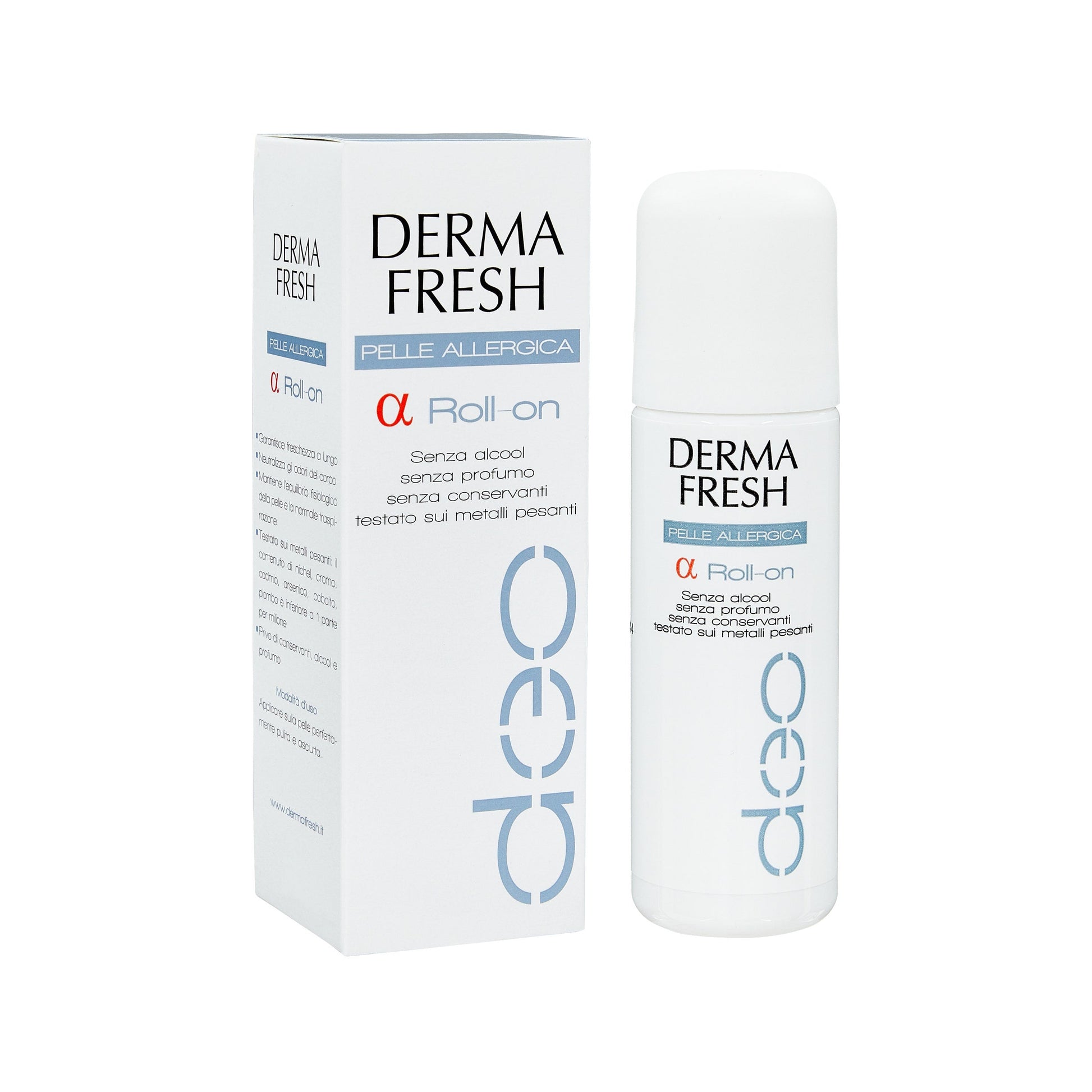 Dermafresh Deodorante Pelli Allergiche Roll On 75ml  - 3