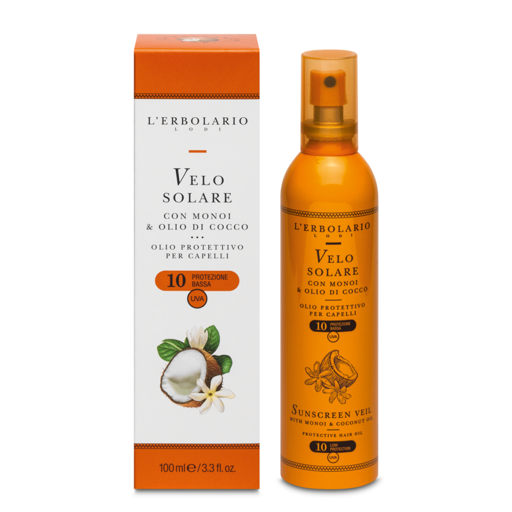 L'Erbolario Velo Solare Per Capelli SPF10 100ml-2