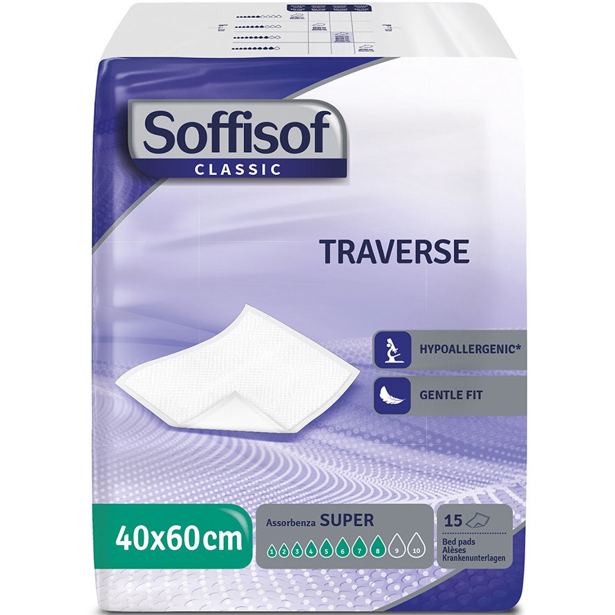 Soffisof Classic Traversa Per Incontinenza 40x60cm 15 Pezzi-1