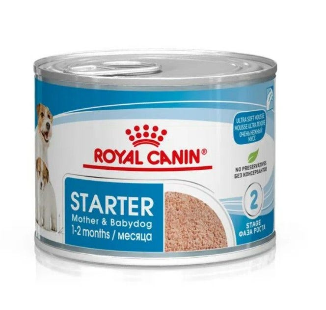 Royal Canin Starter Mother And Baby Dog Lattina 195gr-1