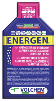 Volchem Energen Gel Energetico Gusto Fruit Blast 30ml-1