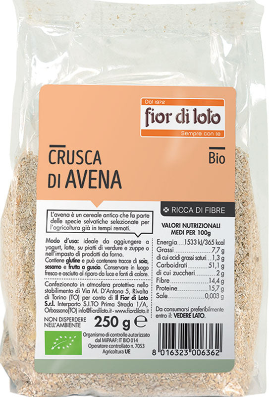 Crusca Avena Bio 250g  - 1