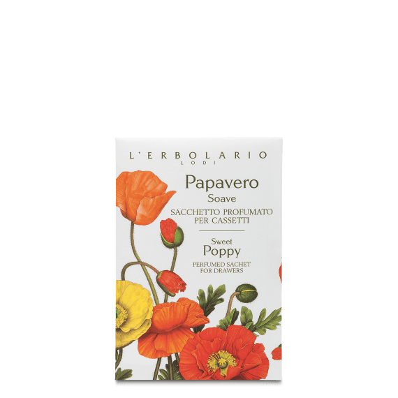 L'Erbolario Sacchetto Profumato per Cassetti Papavero Soave-1