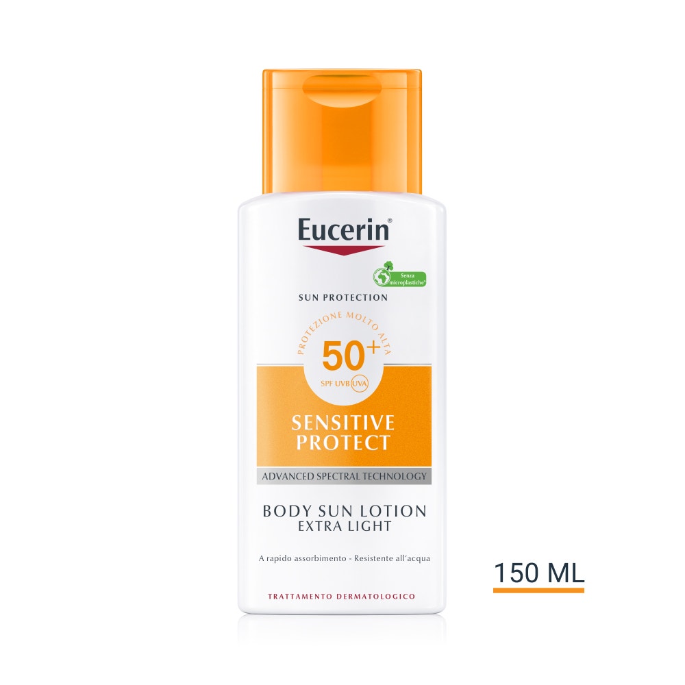 Eucerin Sunsensitive Protect Sun Lotion Extra Light SPF 50+ crema sun 150ml-15