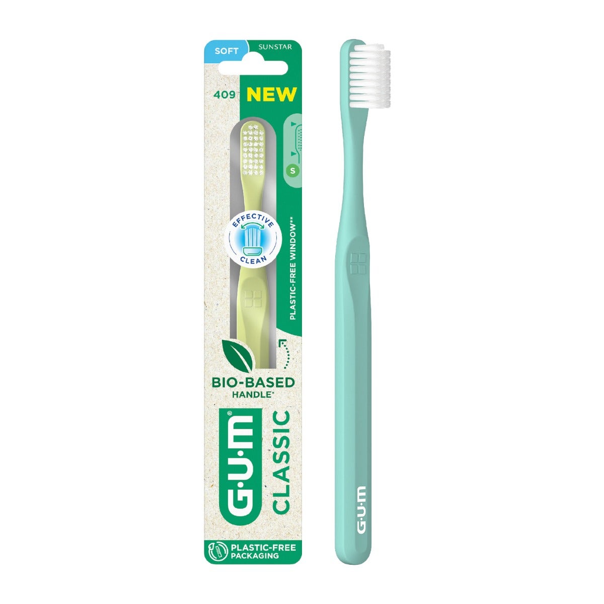 Gum Classic 410 Spazzolino Medio Compact-3