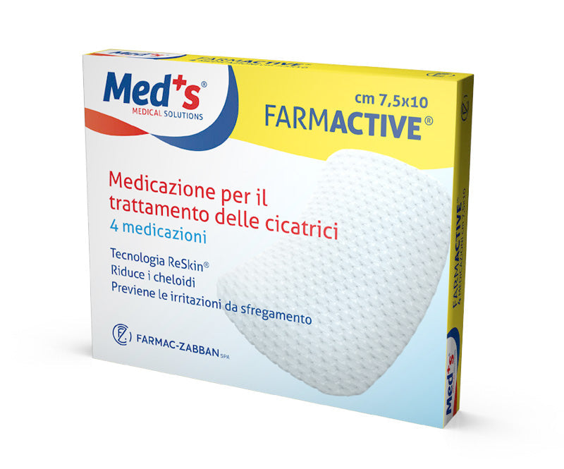 Meds Medicazione Trattamento Cicatrici 5x7,5cm 4 Pezzi-4